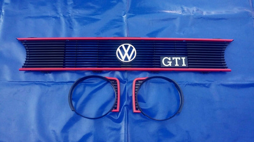 Gti grill frontgrill golf - vw, 1